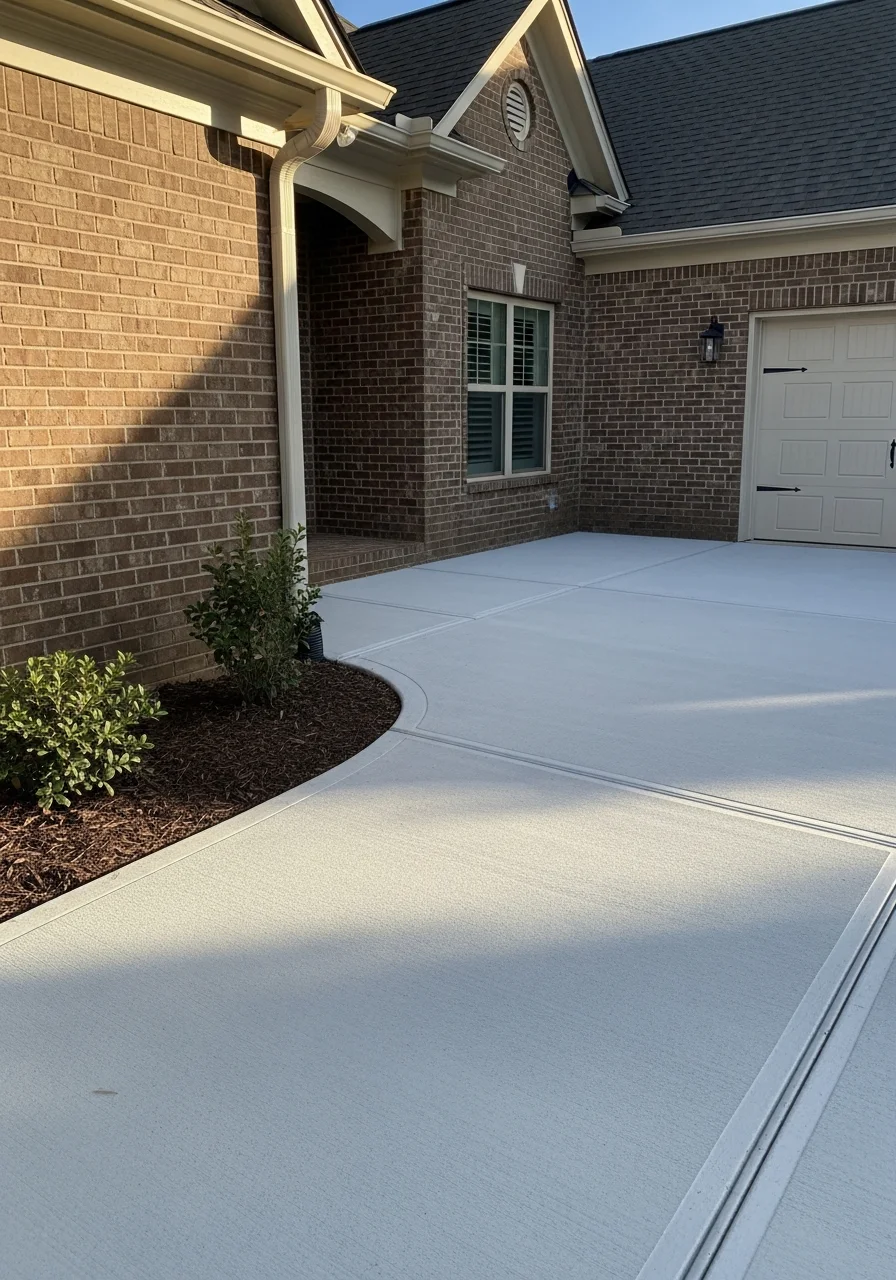 Close-up of a Prattville residential property with attractive landscaping, brick exterior, and well-maintained entrance.
